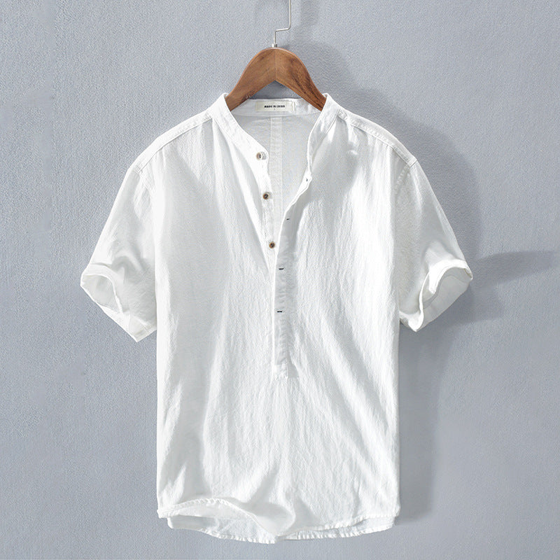 Aodhan | Cotton-Linen Shirt