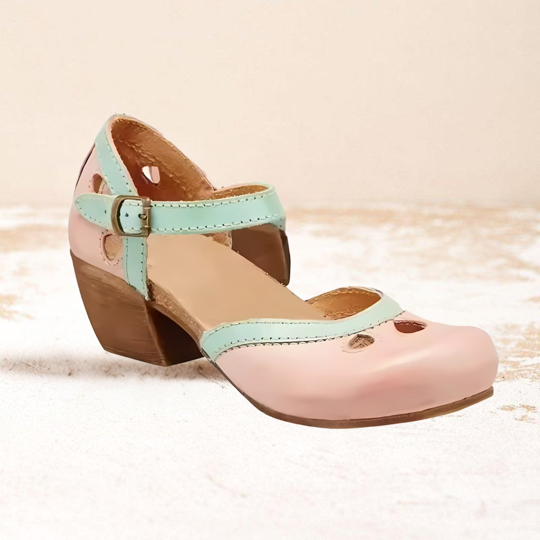 Selene | Orthopedic Sandals with Low Heel