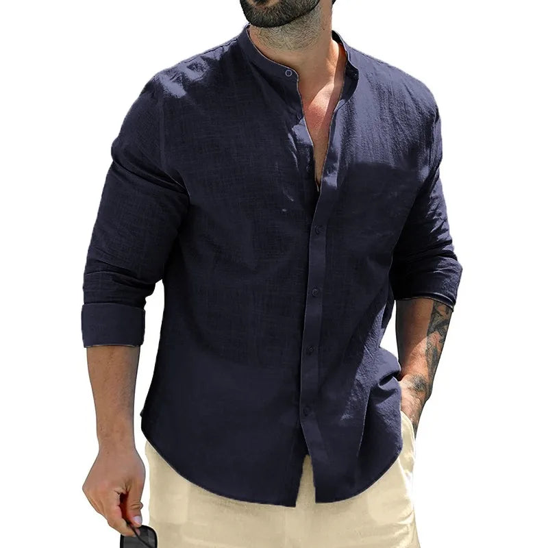 Eoin | Men's Linen Shirt