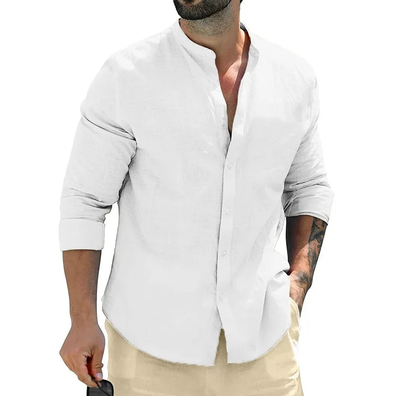 Eoin | Men's Linen Shirt