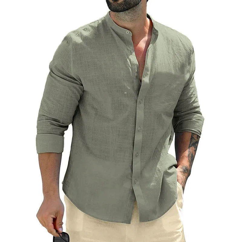 Eoin | Men's Linen Shirt