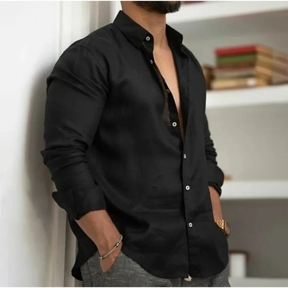 Finn | Linen Beach Shirt