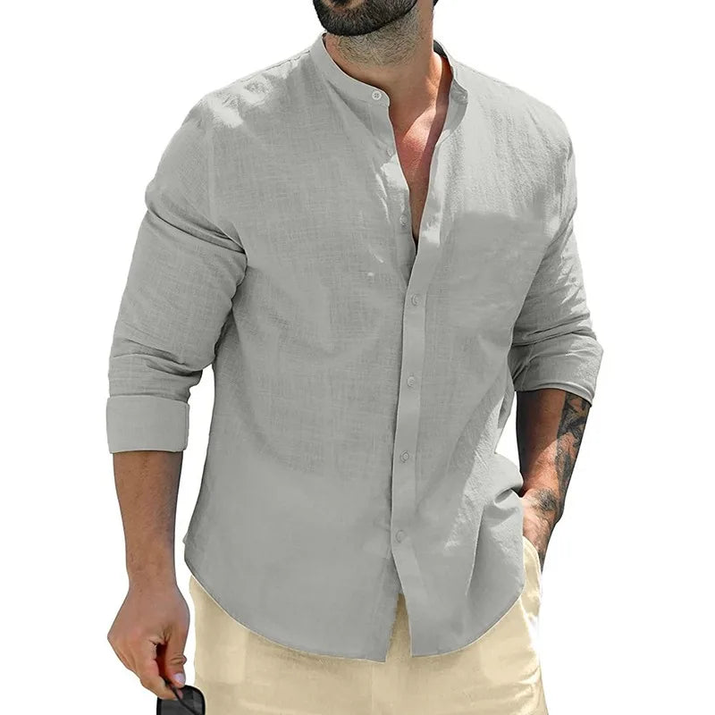 Eoin | Men's Linen Shirt