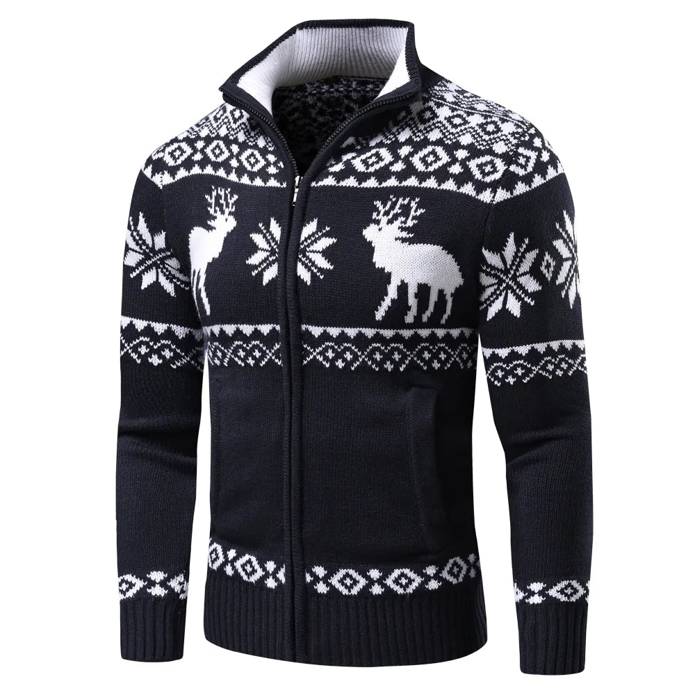 Darragh | Festive Knit Cardigan
