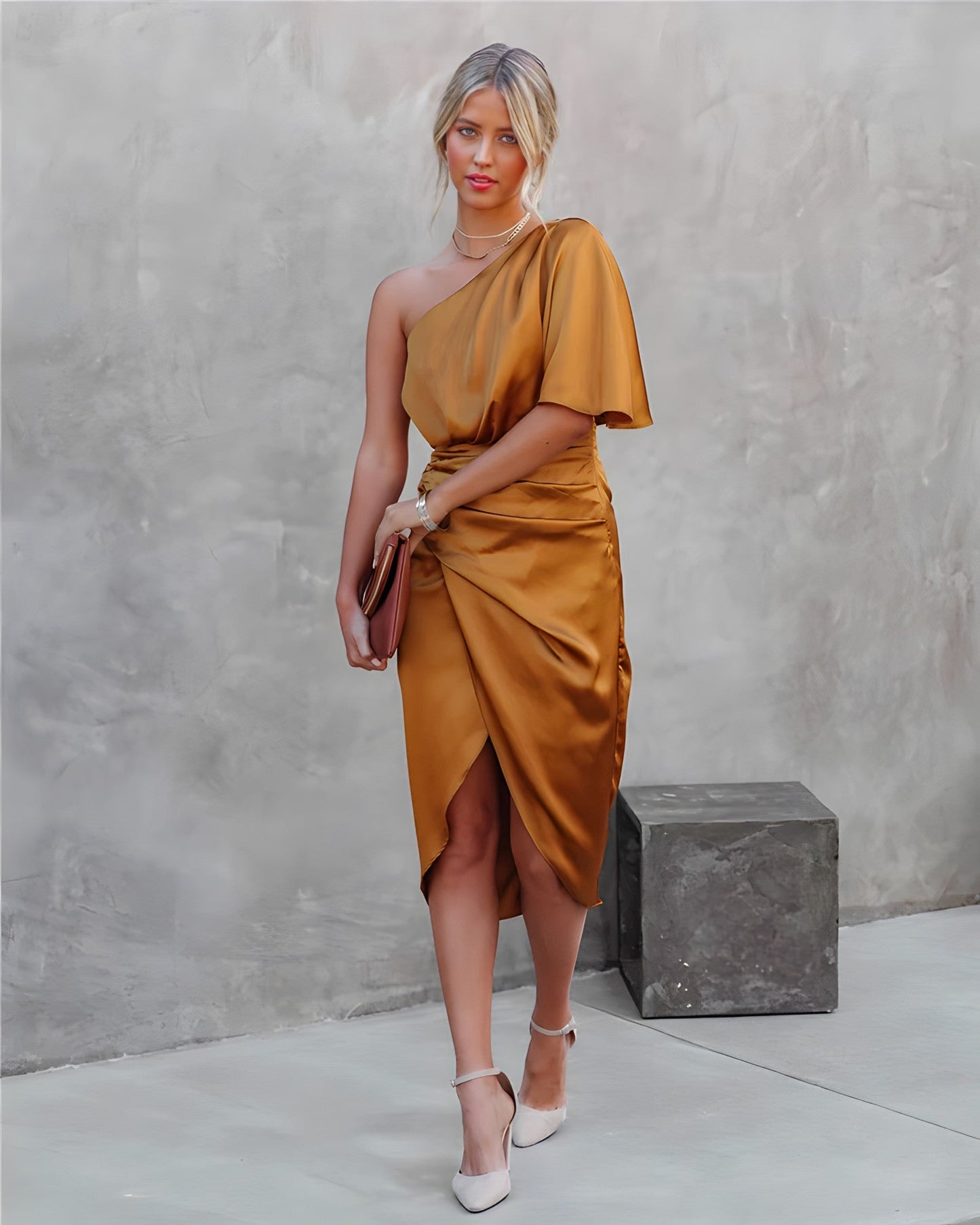 Orla | Elegant Silk Party Dress