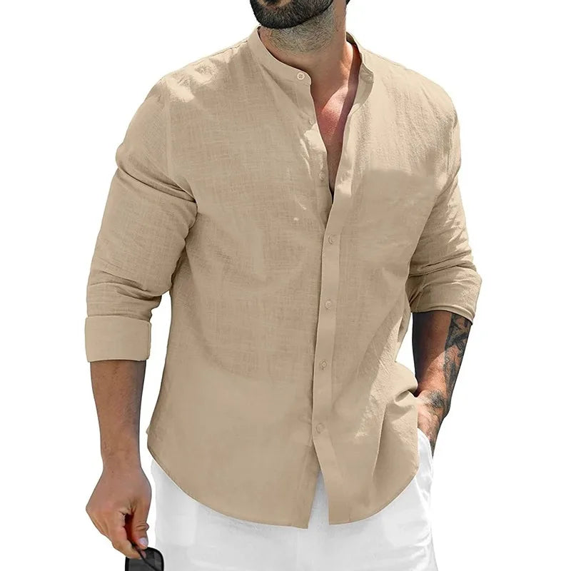 Eoin | Men's Linen Shirt