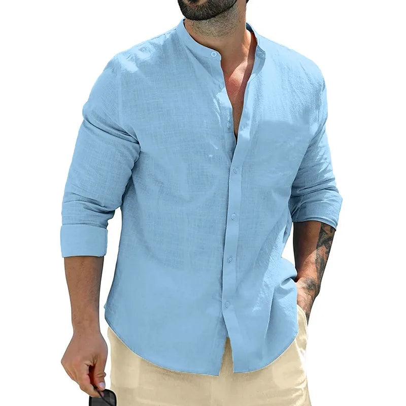Eoin | Men's Linen Shirt