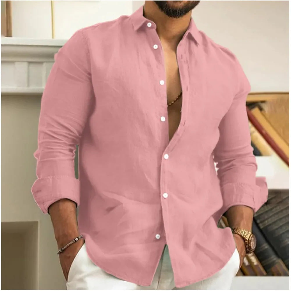 Finn | Linen Beach Shirt