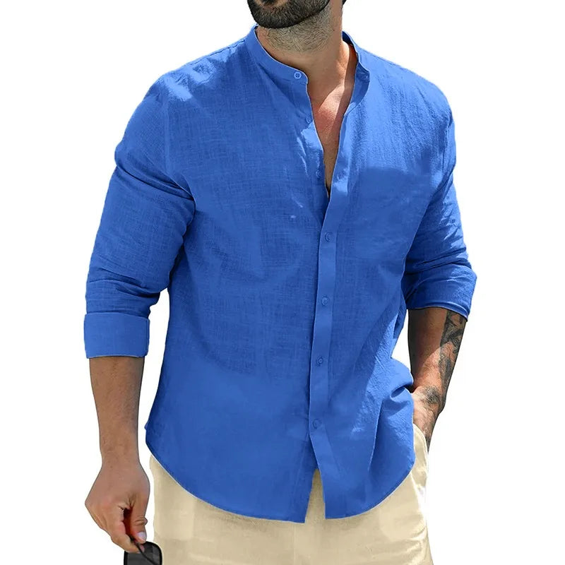 Eoin | Men's Linen Shirt