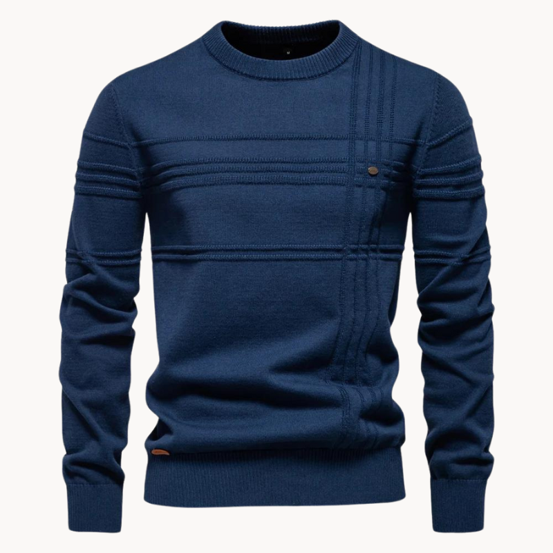 Brennan | Check Sweater