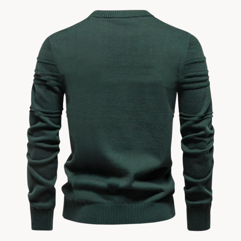 Brennan | Check Sweater