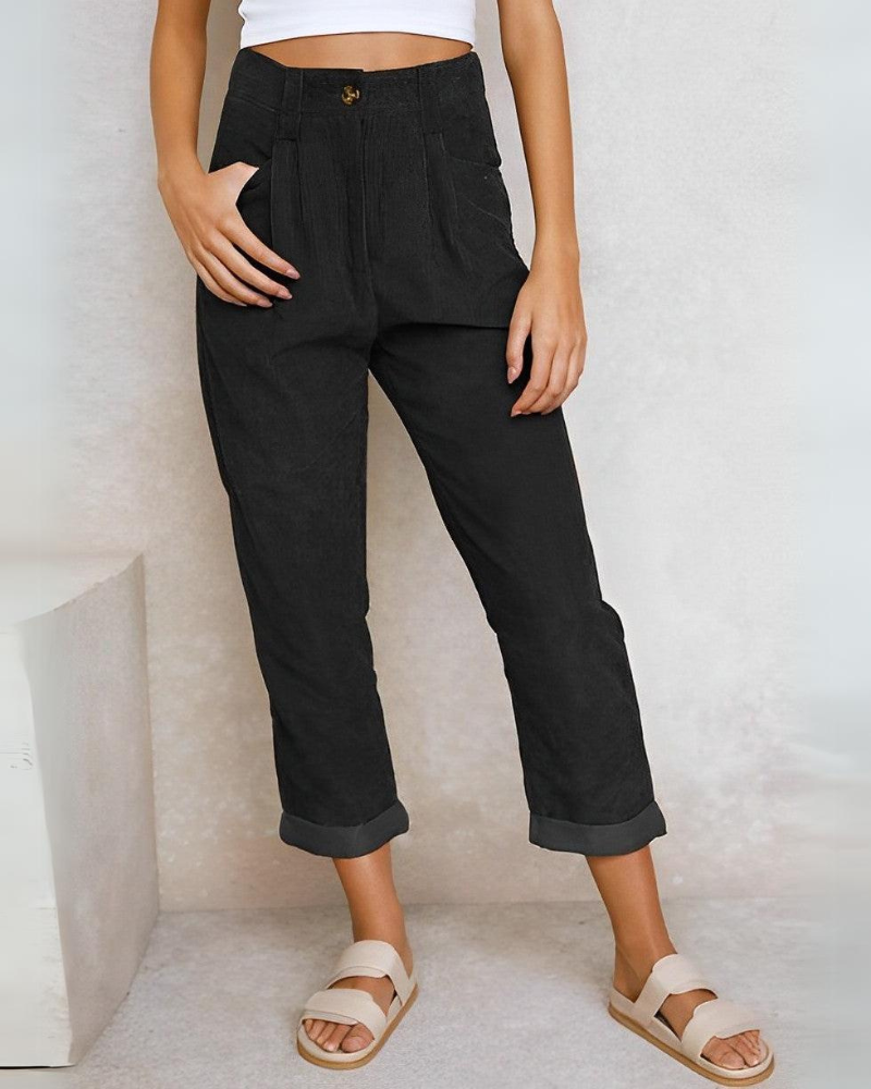 Jolene | Trendy Corduroy Pants