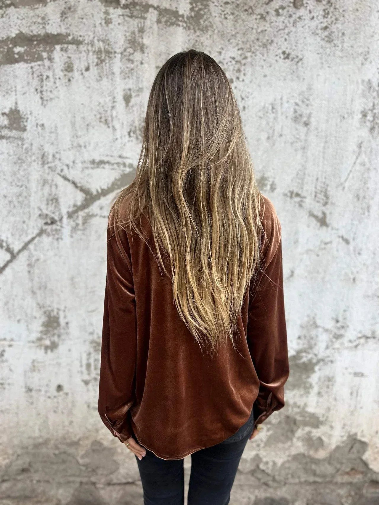 Selene | Velvet Blouse