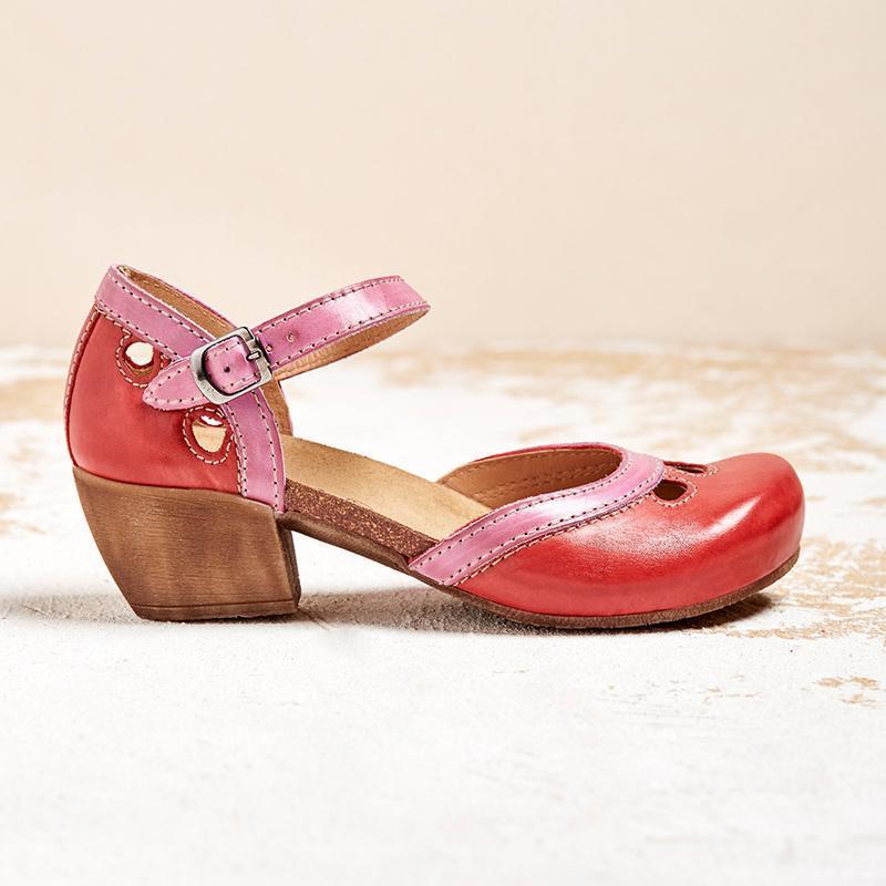 Selene | Orthopedic Sandals with Low Heel