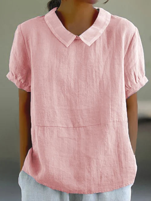 Maya | Relaxed Fit Collared Blouse