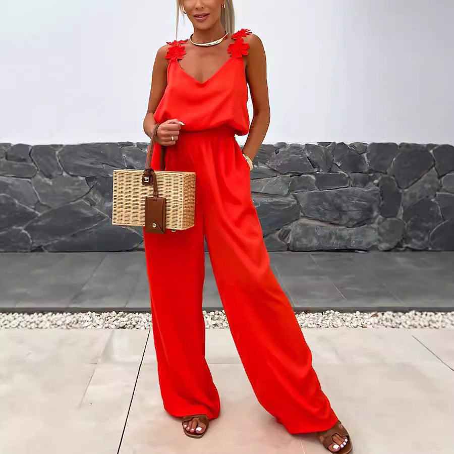 Vivienne | Elegant Chic Sleeveless Jumpsuit