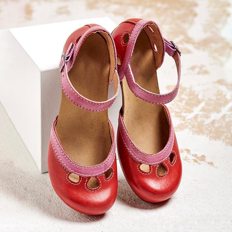 Selene | Orthopedic Sandals with Low Heel