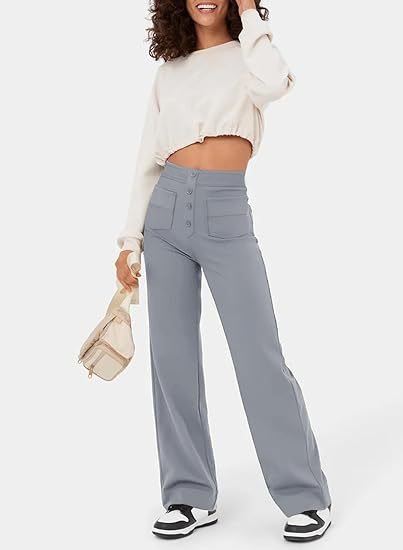 Luciana | High-Waisted Elastic Casual Pants