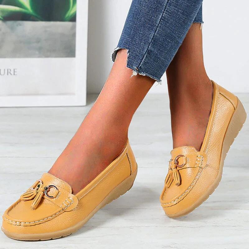 Clara | Leather Orthopedic Loafers