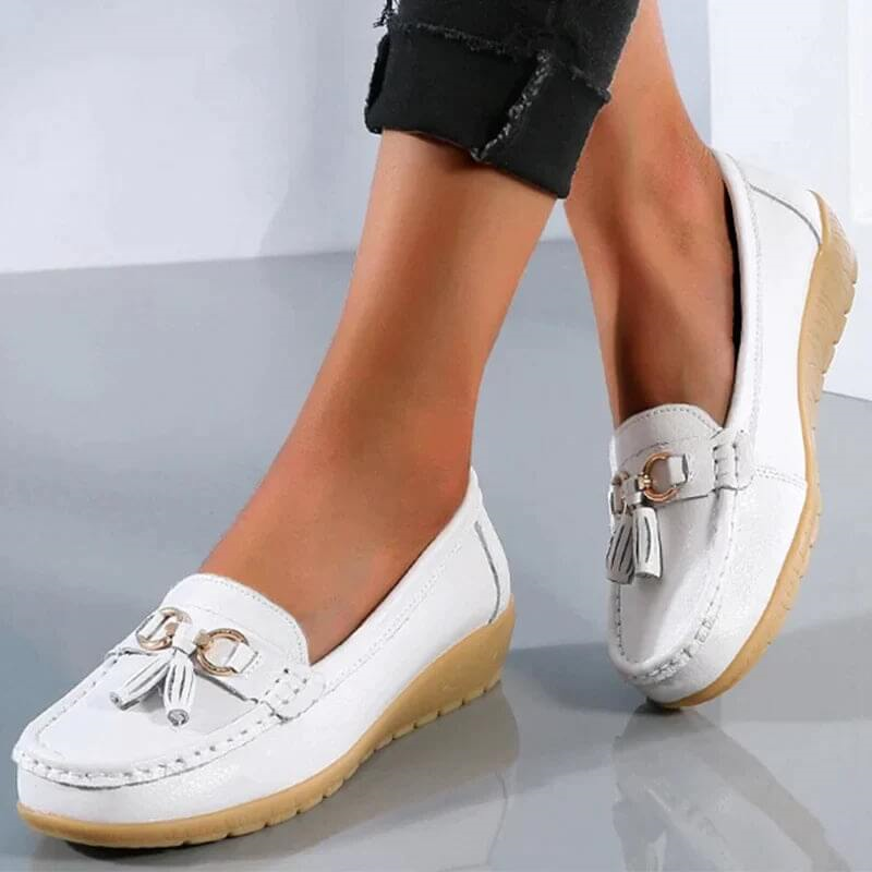 Clara | Leather Orthopedic Loafers