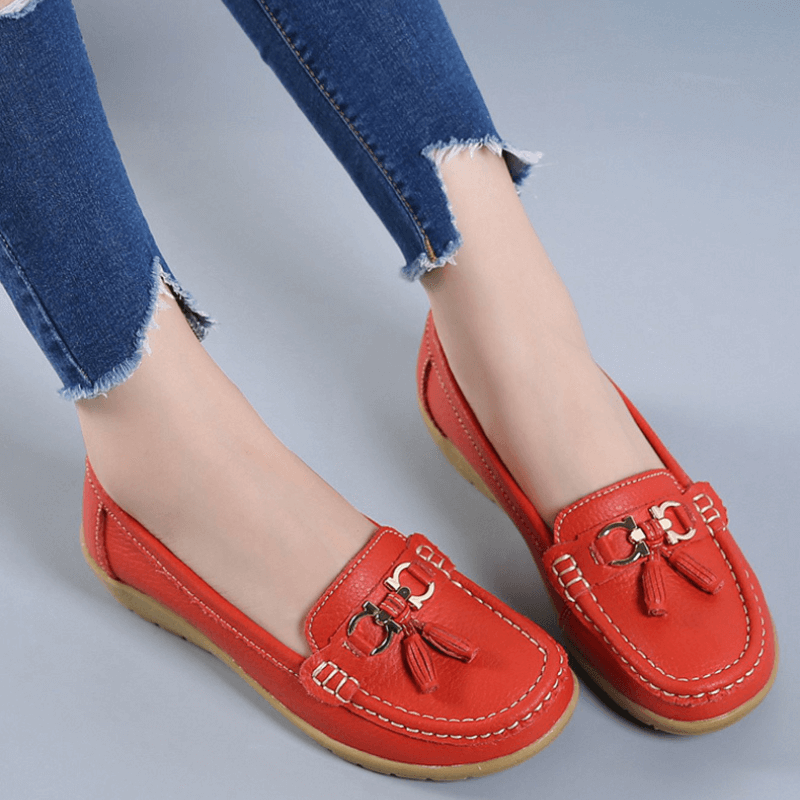 Clara | Leather Orthopedic Loafers