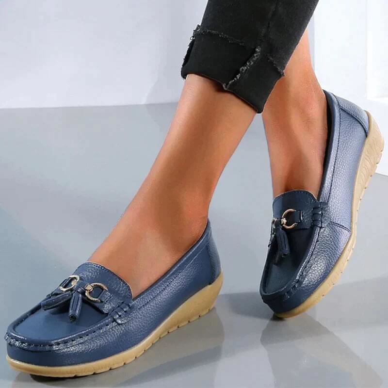 Clara | Leather Orthopedic Loafers