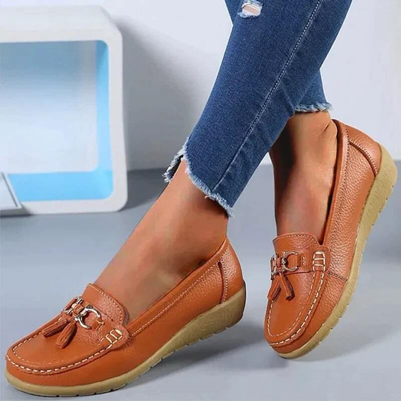 Clara | Leather Orthopedic Loafers