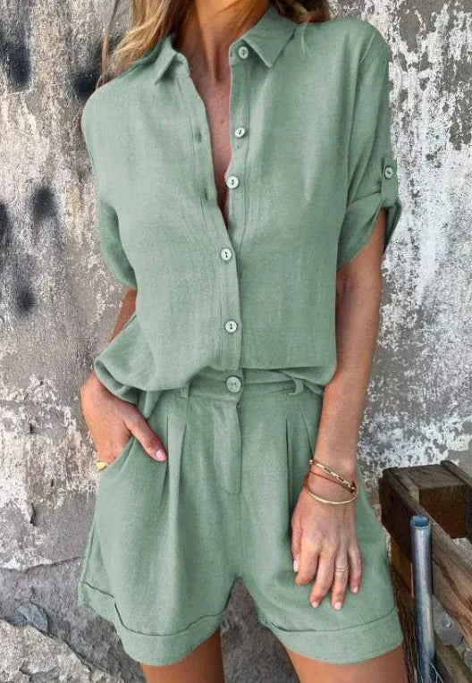 Iris | Airy Linen Set