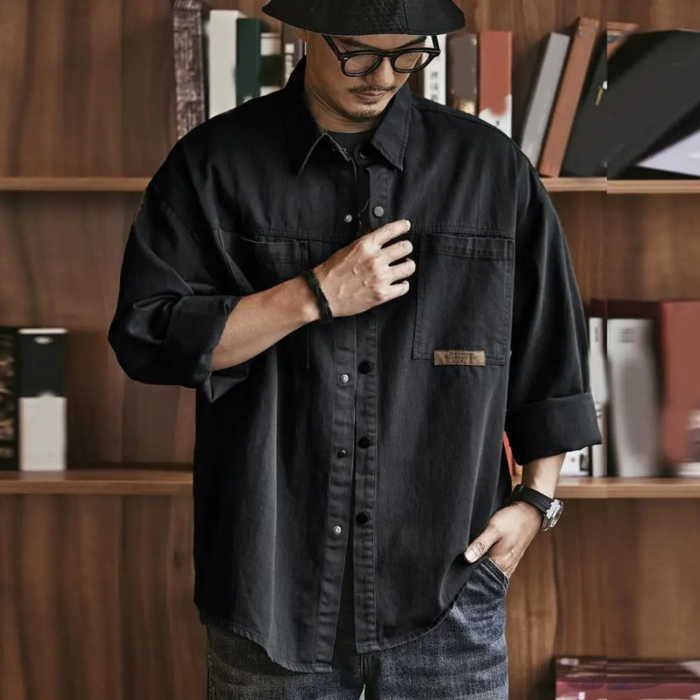 Owen | Vintage Vibe Button-Up