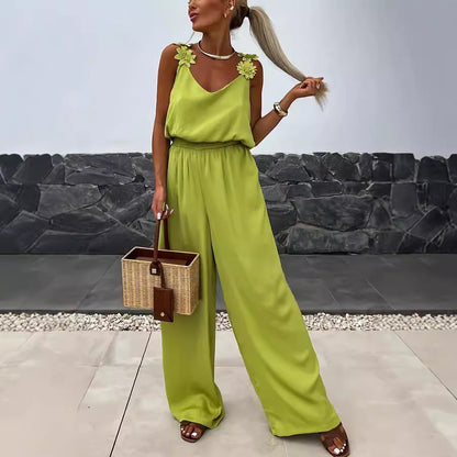 Vivienne | Elegant Chic Sleeveless Jumpsuit