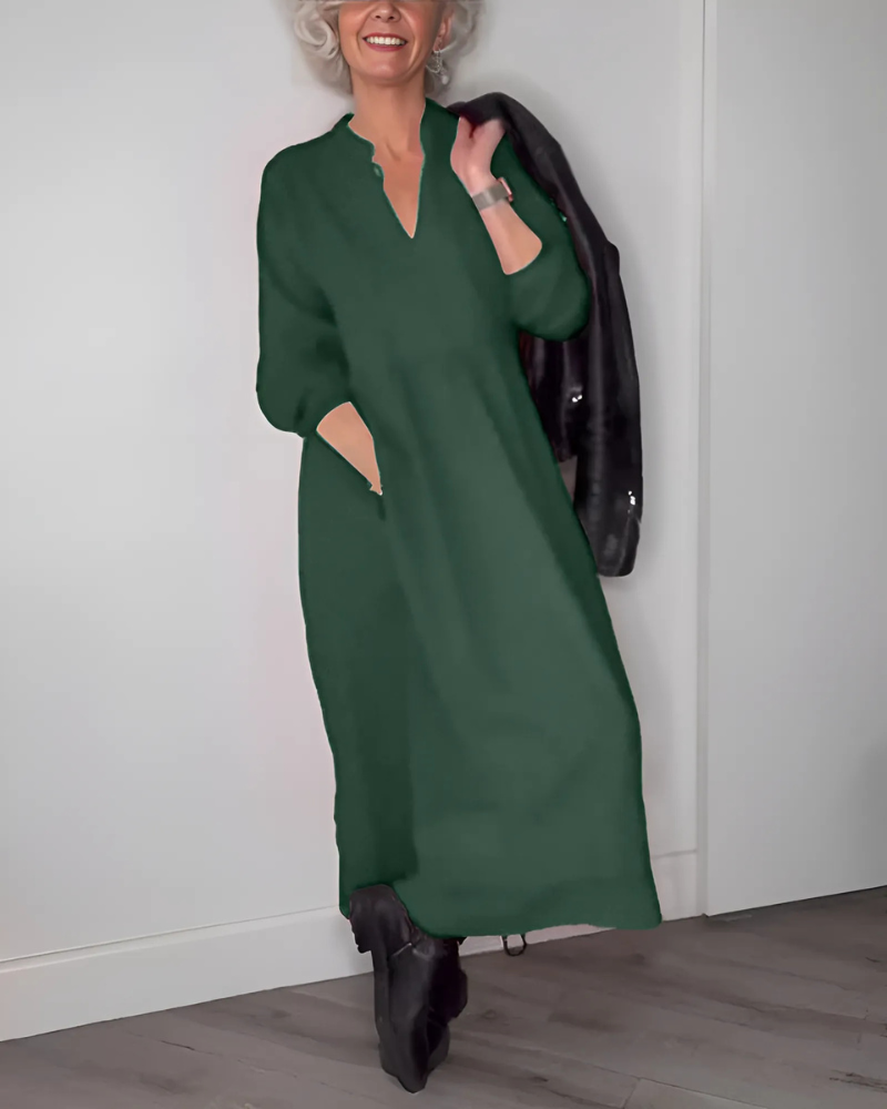 Rhea | Elegant Pocket Dress