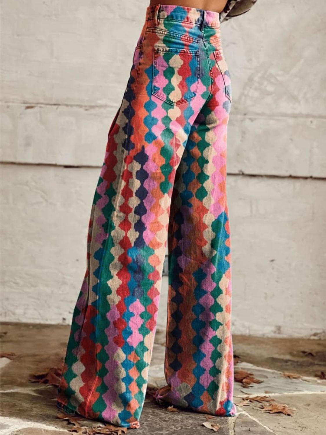 Brielle | Boho Chic Wide-Leg Trousers