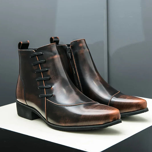 Cathal | Leather Boots
