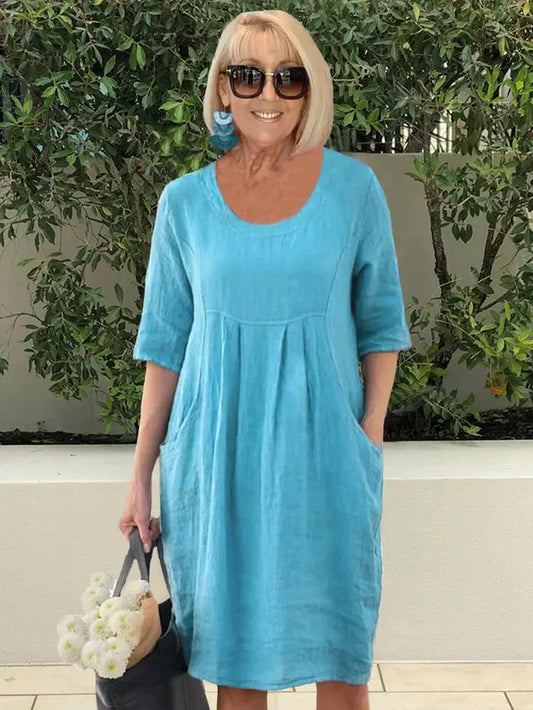 Maeve | Loose Dress with Pockets