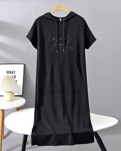 Saskia | Relaxed Fit Hoodie Dress