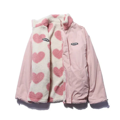 Briana | Reversible Heart Coat