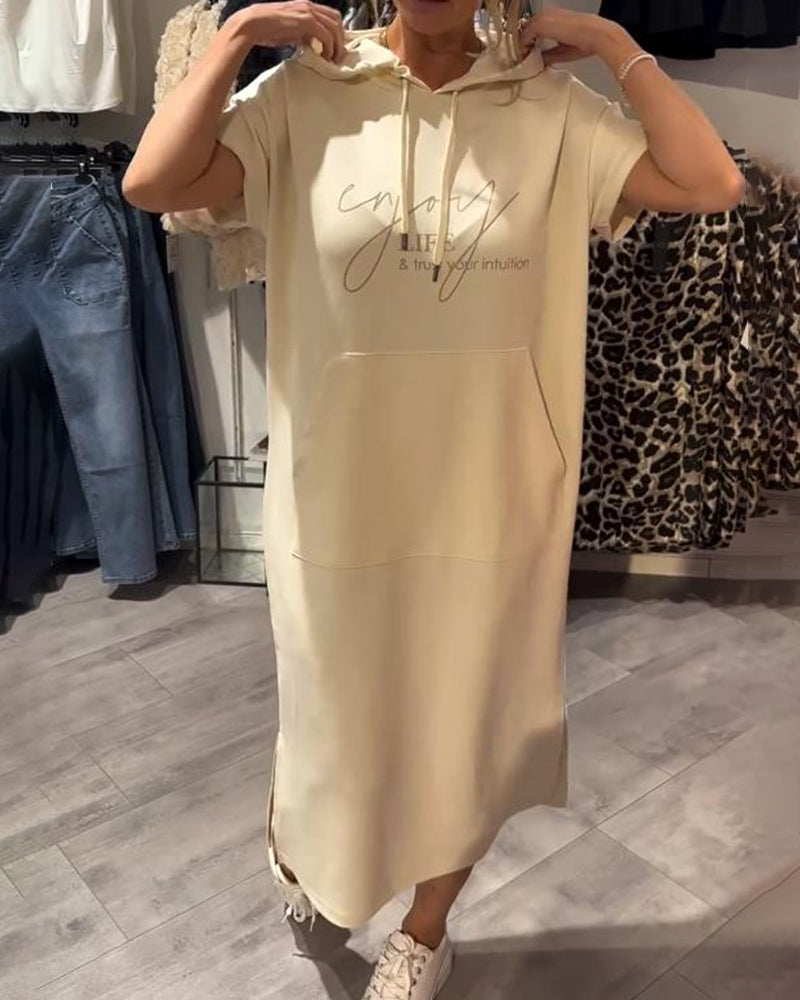 Saskia | Relaxed Fit Hoodie Dress