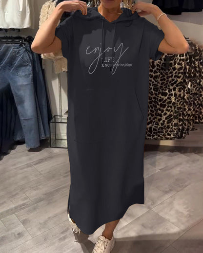 Saskia | Relaxed Fit Hoodie Dress