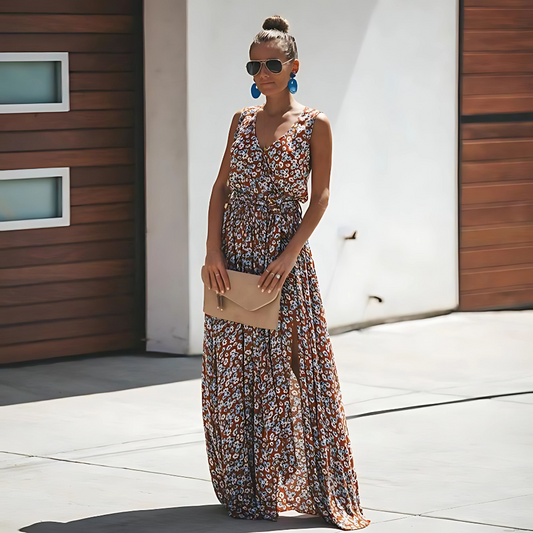 Lucy | Long Floral Dress