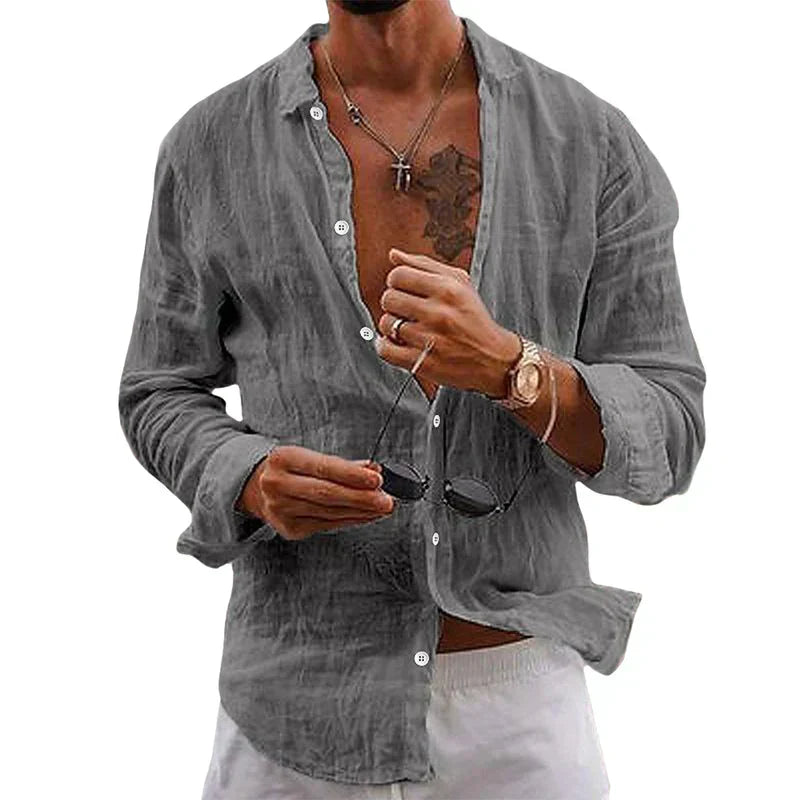 Callum | Coastal Breeze Men's Shirt