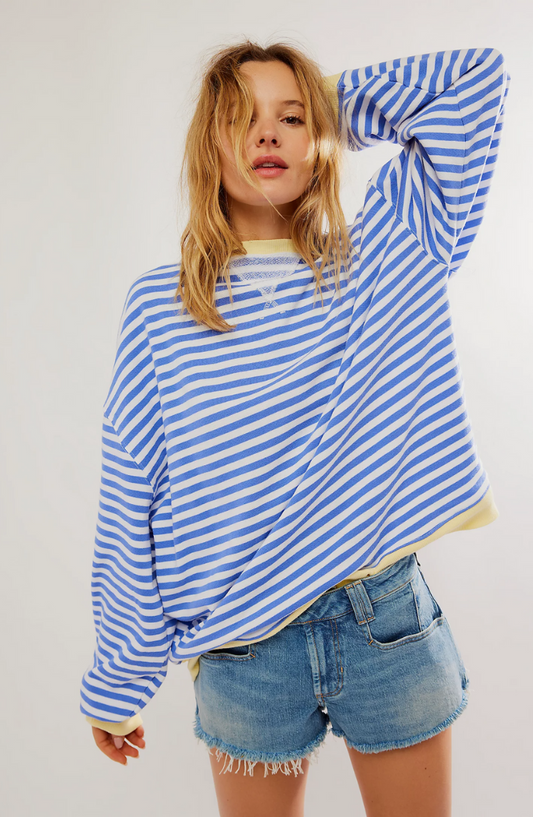 Tara | Striped Oversized Sweater