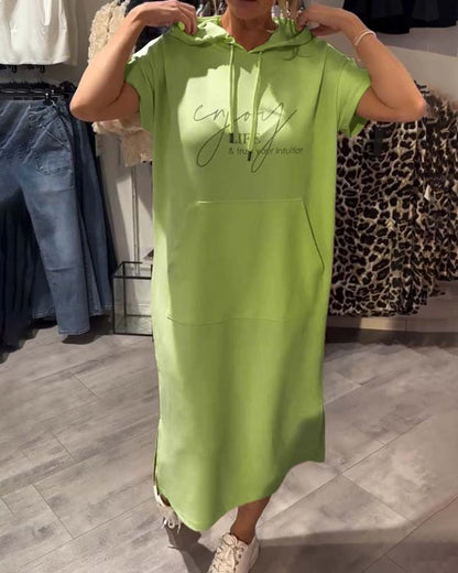 Saskia | Relaxed Fit Hoodie Dress