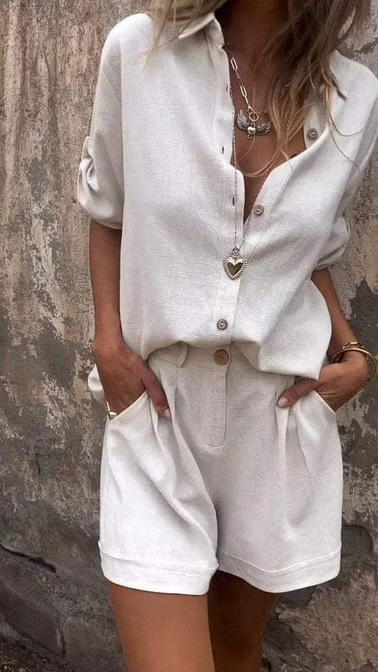 Iris | Airy Linen Set