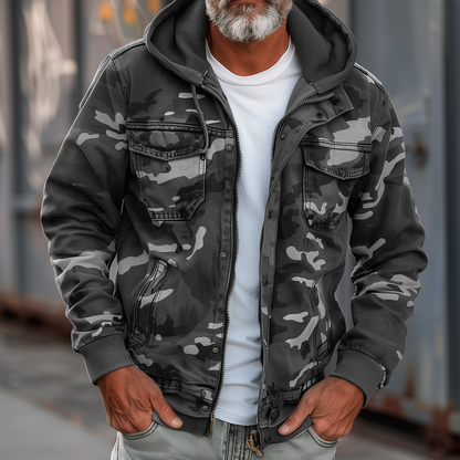 Sean | Camouflage Cargo Jacket