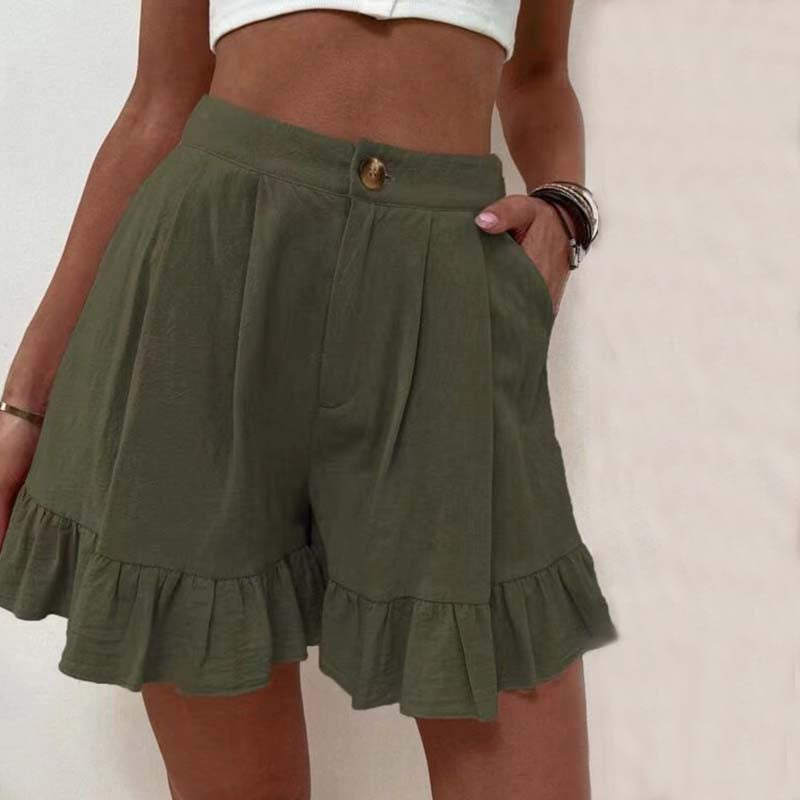Ruby | Casual Frilled Shorts