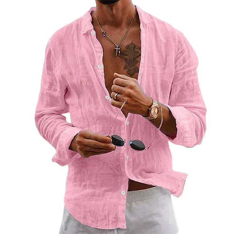 Callum | Coastal Breeze Men's Shirt
