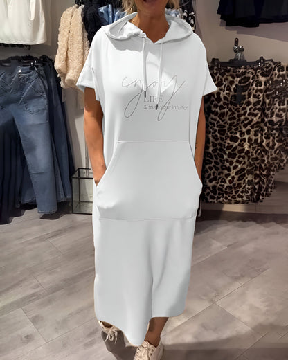 Saskia | Relaxed Fit Hoodie Dress