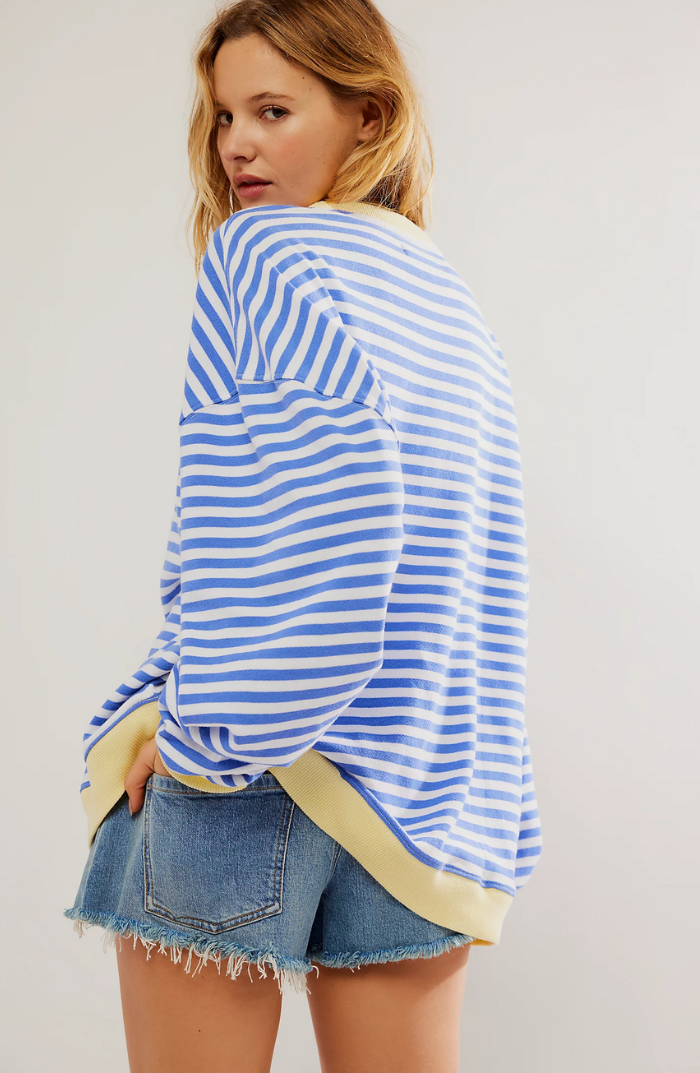 Tara | Striped Oversized Sweater