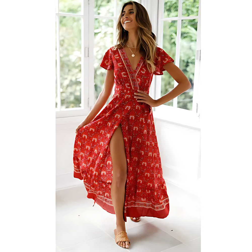 Marina | Flowy Maxi Summer Dress