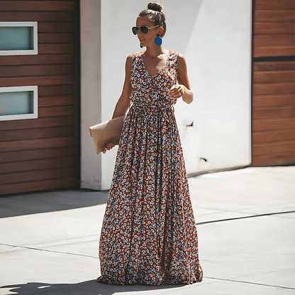 Lucy | Long Floral Dress